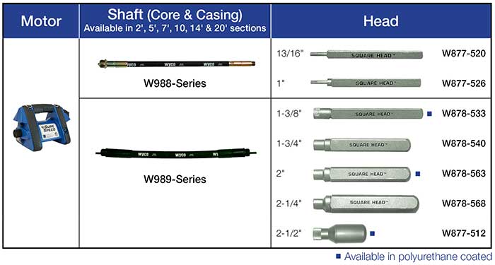 Vibrator Shaft - 8900 Series